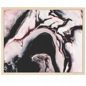 DUŻY Plakat Obraz 90x60 MARBLE Marmury MiX WZORÓW