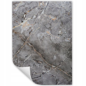 DUŻY Plakat Obraz 90x60 MARBLE Marmury MiX WZORÓW