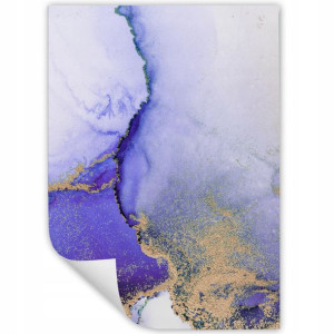 DUŻY Plakat Obraz 90x60 MARBLE Marmury MiX WZORÓW