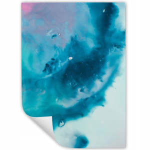DUŻY Plakat Obraz 90x60 MARBLE Marmury MiX WZORÓW