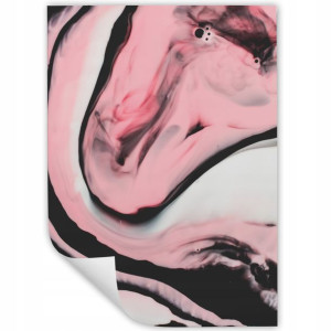 DUŻY Plakat Obraz 90x60 MARBLE Marmury MiX WZORÓW