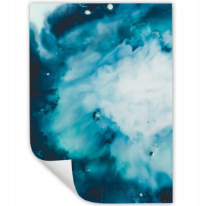 DUŻY Plakat Obraz 90x60 MARBLE Marmury MiX WZORÓW