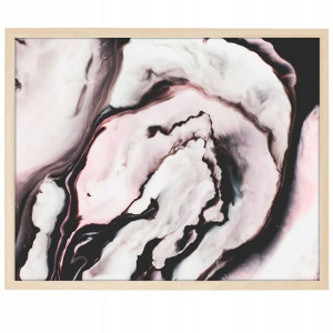 DUŻY Plakat Obraz 90x60 MARBLE Marmury MiX WZORÓW