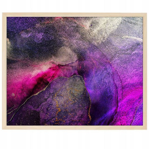 DUŻY Plakat Obraz 90x60 MARBLE Marmury MiX WZORÓW