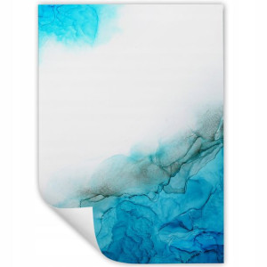 DUŻY Plakat Obraz 90x60 MARBLE Marmury MiX WZORÓW