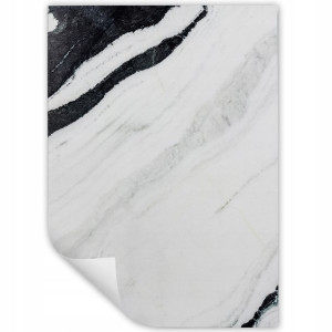 DUŻY Plakat Obraz 90x60 MARBLE Marmury MiX WZORÓW