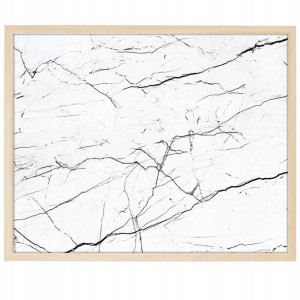 DUŻY Plakat Obraz 90x60 MARBLE Marmury MiX WZORÓW