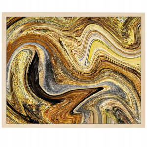 DUŻY Plakat Obraz 90x60 MARBLE Marmury MiX WZORÓW