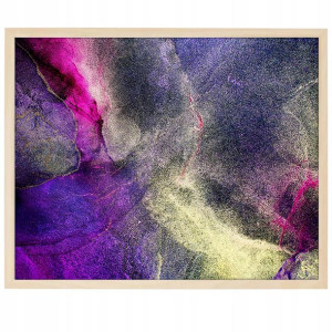 DUŻY Plakat Obraz 90x60 MARBLE Marmury MiX WZORÓW