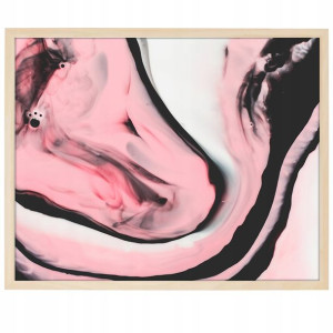 DUŻY Plakat Obraz 90x60 MARBLE Marmury MiX WZORÓW