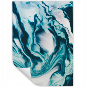 DUŻY Plakat Obraz 90x60 MARBLE Marmury MiX WZORÓW
