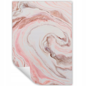 DUŻY Plakat Obraz 90x60 MARBLE Marmury MiX WZORÓW