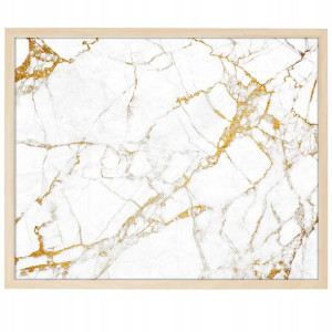 DUŻY Plakat Obraz 90x60 MARBLE Marmury MiX WZORÓW