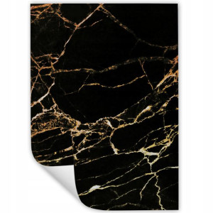 DUŻY Plakat Obraz 90x60 MARBLE Marmury MiX WZORÓW