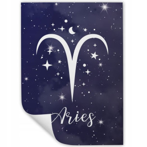 DUŻY Plakat Obraz 90x60 ZNAKI ZODIAKU Wiele Wzorów
