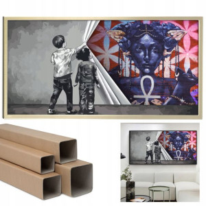 OBRAZ CANVAS 100x50cm Duże XXL MURAL KOBIETA Wzory