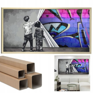 OBRAZ CANVAS 100x50cm Duże XXL Salon GRAFIKA Wzory