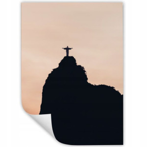 Obraz Plakat 32x45 JEZUS RIO DE JANEIRO Religia Wz
