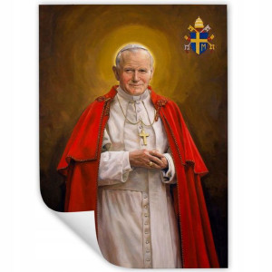 Obraz Plakat 32x45 PAPIEŻ JAN PAWEŁ II Religia Wz