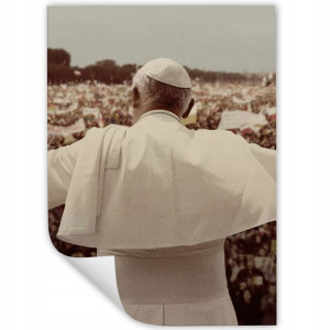 Obraz Plakat 32x45 PAPIEŻ PIELGRZYM Religia Wzory