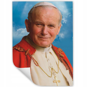 Obraz Plakat 32x45cm JAN PAWEŁ II PAPIEŻ Wzory