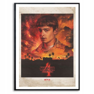 Plakat 32x44,5 Serial Stranger Things Dużo Wzorów