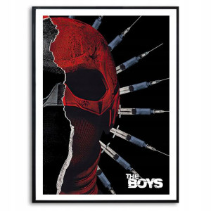 PLAKAT 32x44,5cm Black Noir THE BOYS Dużo Wzorów