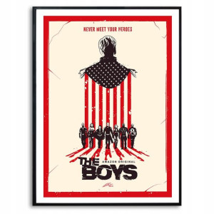 PLAKAT 32x44,5cm Superheroes THE BOYS Dużo Wzorów