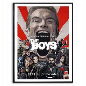 PLAKAT 32x44,5cm TOP Posters THE BOYS Dużo Wzorów