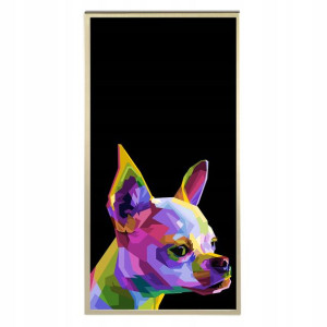 Plakat 60x120cm Pop Art Zwierzęta Geometry Wzory