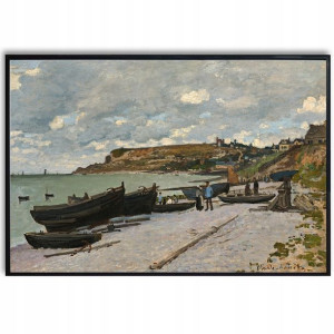 PLAKAT 91x61cm Claude Monet Sainte-Adresse Wzory