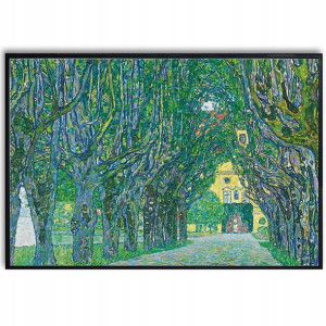 PLAKAT 91x61cm Obraz Aleja w Parku Art Dużo Wzorów