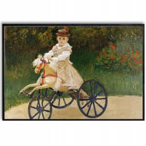PLAKAT 91x61cm Obraz Claude Monet Jean Monet Wzory