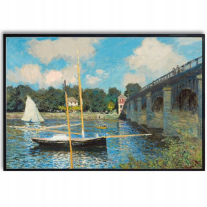 PLAKAT 91x61cm Obraz Claude Monet Most Dużo Wzorów