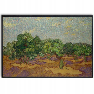PLAKAT 91x61cm Obraz Drzewa Oliwne Van Gogh Wzory