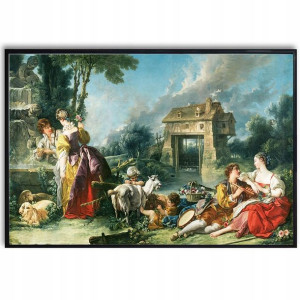 PLAKAT 91x61cm Obraz Fontanna Miłości Dużo Wzorów