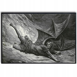 PLAKAT 91x61cm Obraz Sztuka Obrazy Kultura Wzory