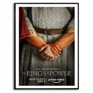 PLAKAT A3 29,7x42 cm Obraz Rings od Power Wzory
