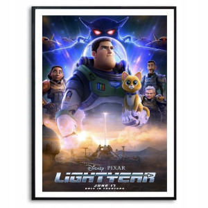 PLAKAT A3 29,7x42cm BUZZ ASTRAL TOYSTORY Top Wzory