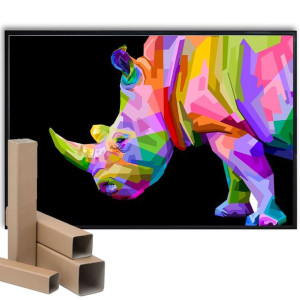 Plakat A3 29,7x42cm Nosorożec POP ART Różne Wzory