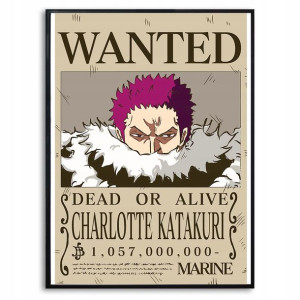 PLAKAT A3 29,7x42cm ONE PIECE KATAKURI Anime Wzory