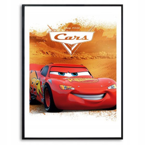 PLAKAT A3 29,7x42cm ZYGZAK WYŚCIGÓWKA Top Wzory