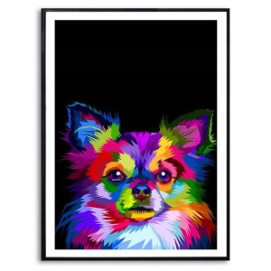 PLAKAT A3 Dekoracyjny ANIMAL GEOMETRYCZNE Wzory