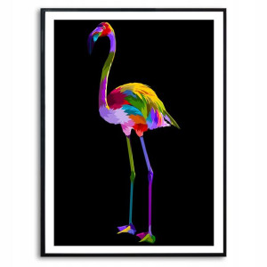 PLAKAT A3 Dekoracyjny FLAMING GEOMETRYCZNE Wzory