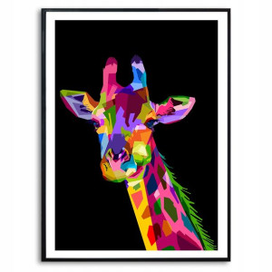 PLAKAT A3 Dekoracyjny GEOMETRYCZNE POP ART Wzory
