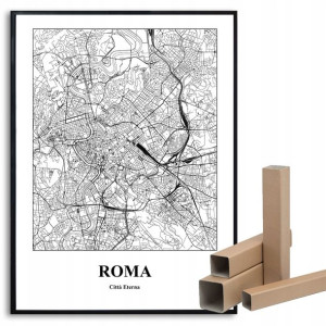 Plakat A3 dla Podróżnika Miasta Świata RZYM Wzory