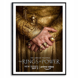PLAKAT A3 Obraz Dekor Rings od Power Dużo Wzorów