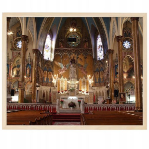 PLAKAT A3 OBRAZ Religijny Kościół Katolicki Wzory