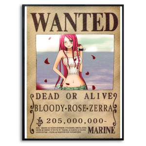 PLAKAT A3 ONE PIECE REOZE ZERRA Anime Top Wzory