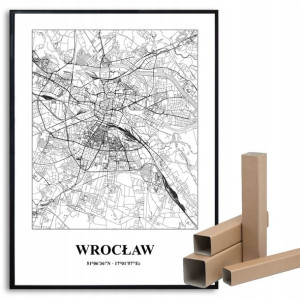 Plakat A3 Podróżnika Miasta Świata WROCŁAW Wzory